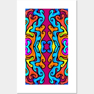 Color Swirl No.#1 Posters and Art
